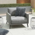Nova Bliss Lounge Chair Light Grey