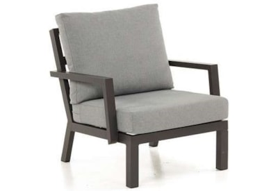 Nova Vogue Aluminium Lounge Chair Grey
