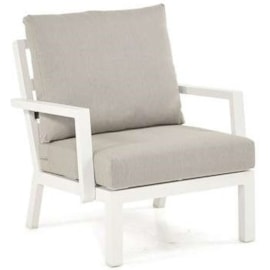 Nova Vogue Lounge Chair White