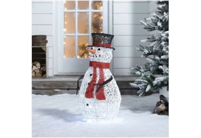 Rattan Snowman Figure (N3832TWW) Rattan Snowman Figure (N3832TWW)