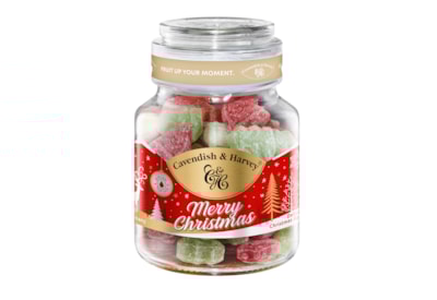 Cavendish & Harvey Merry Christmas Apple & Plum Fruit Candies 300g Cavendish & Harvey Merry Christmas Apple & Plum Fruit Candies 300g