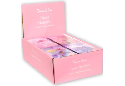Simon Elvin Floral Open Notelets Asst Simon Elvin Floral Open Notelets Asst