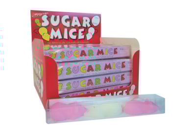 Boynes Pink & White Sugar Mice 3pk 60g Boynes Pink & White Sugar Mice 3pk 60g