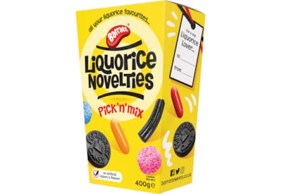 Barratt Liquorice Novelties Pick N Mix Carton 400g Barratt Liquorice Novelties Pick N Mix Carton 400g