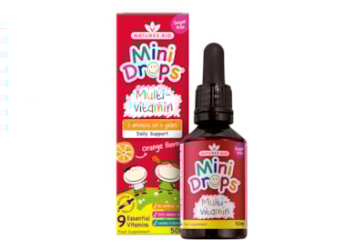 Natures Aid Mini Drops Multivitamins 50ml Natures Aid Mini Drops Multivitamins 50ml