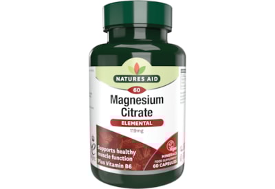 Natures Aid Naturals Aid Magnesium Citrate 60s Natures Aid Naturals Aid Magnesium Citrate 60s
