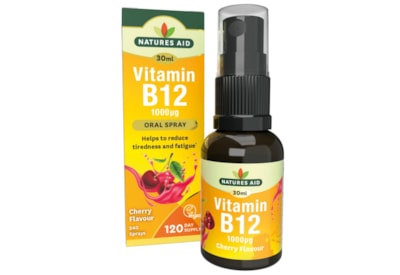 Natures Aid Vitamin B12 Spray 30ml Natures Aid Vitamin B12 Spray 30ml