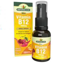 Natures Aid Vitamin B12 Spray 30ml Natures Aid Vitamin B12 Spray 30ml