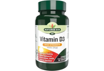 Natures Aid Vitamin D3 1000iu 90s Natures Aid Vitamin D3 1000iu 90s