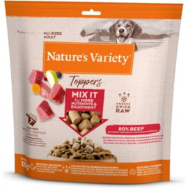 Natures Variety Freeze Dried Beef Toppers 120g (964568)