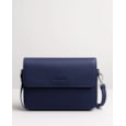 Lappella Sofia Crossbody In Navy Valentino Leather Ref 140-3