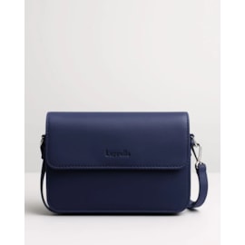 Lappella Sofia Crossbody In Navy Valentino Leather Ref 140-3