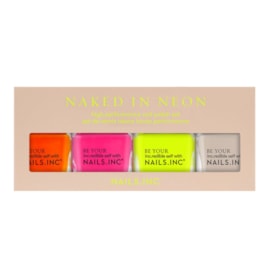 Nails Inc Naked In Neon Nail Polish Set 4pk Nails Inc Naked In Neon Nail Polish Set 4pk
