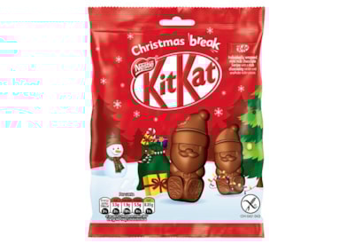 Nestle Kit Kat Mini Pouch Santa 55G
