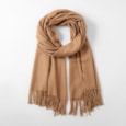 Butterfly Fashion Camel Scarf