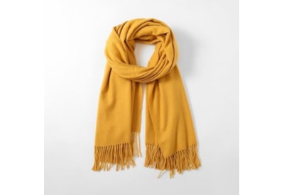 Butterfly Fashion Mustard Scarf
