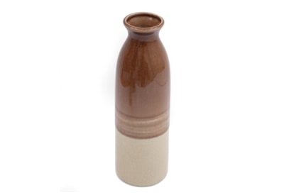 Brown Cracked Vase 12x36 Brown Cracked Vase 12x36