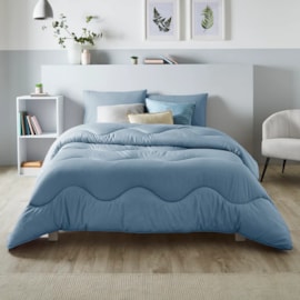 Night Lark Linen-effect Duvet Twilight Blue King 10.5 Night Lark Linen-effect Duvet Twilight Blue King 10.5