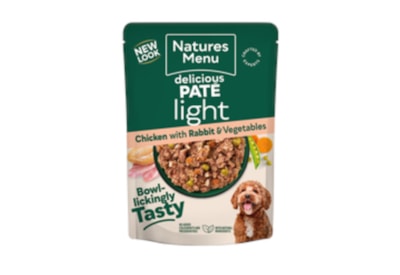 Natures Menu Cooked Food Pouches For Dogs Rabbit & Chicken 300g Natures Menu Cooked Food Pouches For Dogs Rabbit & Chicken 300g
