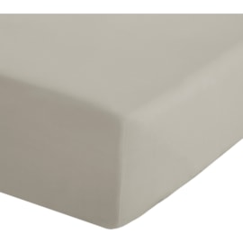 Extra Deep Fitted Sheet Natural King (BD/18277/W/KFDX/NT)