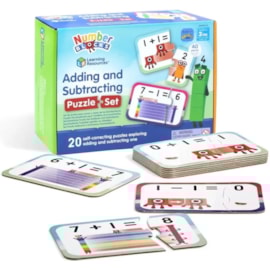 Numberblocks Adding & Subtracting Puzzle Set Numberblocks Adding & Subtracting Puzzle Set