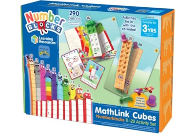 Numberblocks Mathlink® Cubes  11-20 Activity Set (LSP0950-UK)