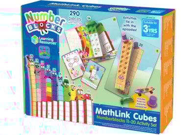 Numberblocks Mathlink® Cubes 11-20 Activity Set Numberblocks Mathlink® Cubes 11-20 Activity Set