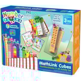Numberblocks Mathlink® Cubes 11-20 Activity Set Numberblocks Mathlink® Cubes 11-20 Activity Set