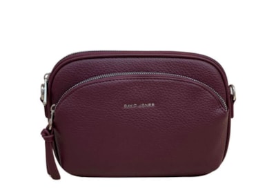David Jones Pu Twin Pocket X/body Bag Bordeaux David Jones Pu Twin Pocket X/body Bag Bordeaux