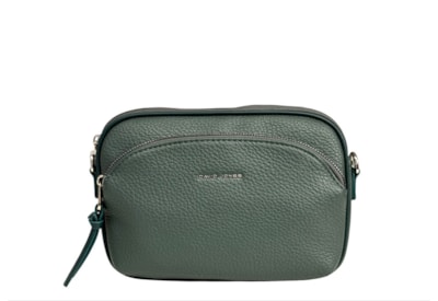 David Jones Pu Twin Pocket X/body Bag Dk Green David Jones Pu Twin Pocket X/body Bag Dk Green