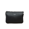 David Jones Triple Gusset Cross Body Bag Black