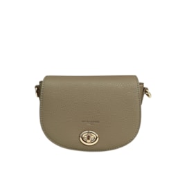 David Jones Pu Sml Full Flap Shoulder Bag Gravel