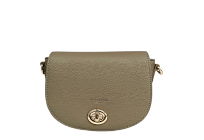 David Jones Pu Sml Full Flap Shoulder Bag Gravel