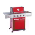 Outback Jupiter Red 4 Burner Hybrid Bbq Outback Jupiter Red 4 Burner Hybrid Bbq