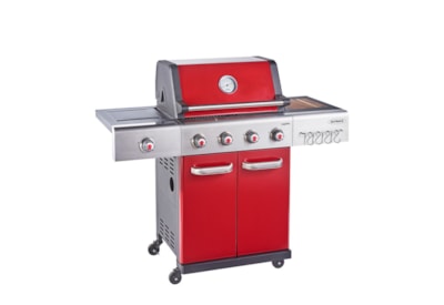Outback Jupiter Red 4 Burner Hybrid Bbq Outback Jupiter Red 4 Burner Hybrid Bbq