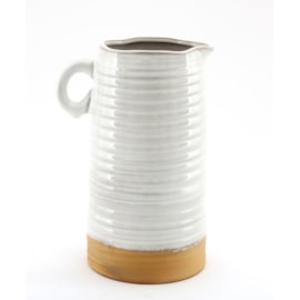 Sifcon Olive Grove Ribbed Jug Vase Small 14x20 (OG0103)