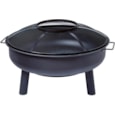 Black Metal Fire Pit 74cm Black Metal Fire Pit 74cm