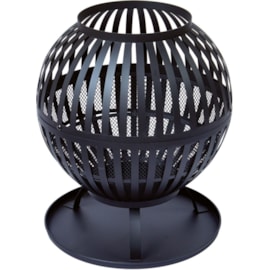 Black Metal Fire Pit Basket 52cm Black Metal Fire Pit Basket 52cm