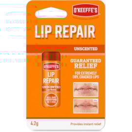 O'Keeffe's Lip Repair Unscented 4.2g O'Keeffe's Lip Repair Unscented 4.2g