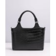 Lappella Olivia In Black Croc Lappella Olivia In Black Croc
