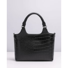 Lappella Olivia In Black Croc Lappella Olivia In Black Croc