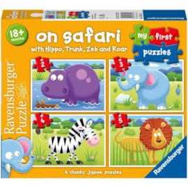 Ravensburger On Safari My First Puzzles Ravensburger On Safari My First Puzzles