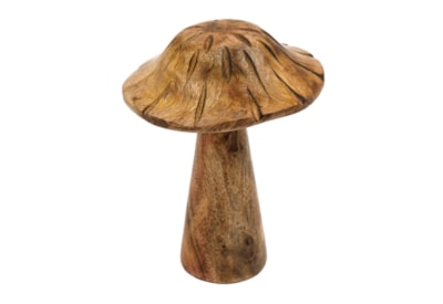Sifcon Wooden Mushroom Ornament 18x15 Sifcon Wooden Mushroom Ornament 18x15
