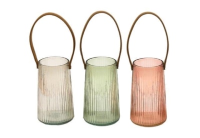 Sifcon Ribbed Vase w Handle 20.5cm Sifcon Ribbed Vase w Handle 20.5cm