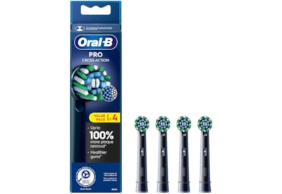 Oral B Replacement Cross Action Brush Heads 4s (ORAEB50RX-4)