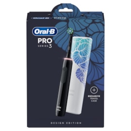 Oral B Pro3500 Rechargeable Toothbrush With Travel Case - Black Oral B Pro3500 Rechargeable Toothbrush With Travel Case - Black