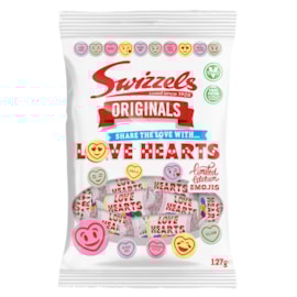 Swizzels Matlow Originals Love Hearts 127g Swizzels Matlow Originals Love Hearts 127g