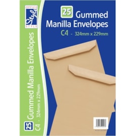 O/style Envelope Manilla C4 25s O/style Envelope Manilla C4 25s