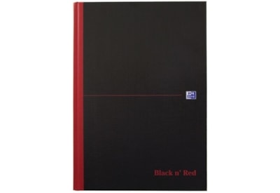 Oxford Black'n'red Casebound Ruled A4 (100080446)