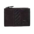 Mala Leather Oxford Card & Coin Purse Brown Mala Leather Oxford Card & Coin Purse Brown